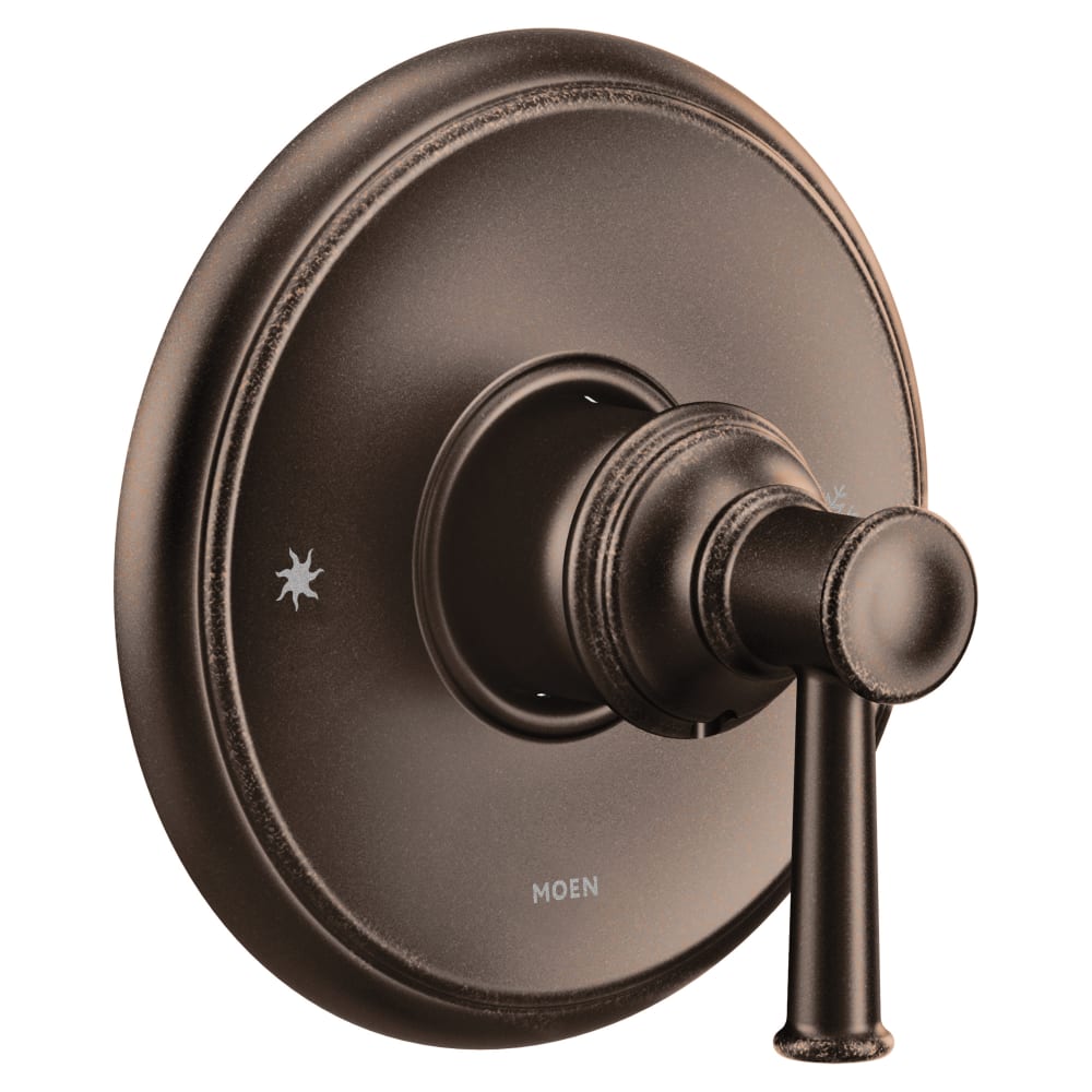 Moen Voss Posi-Temp Pressure Balanced Tub and Shower Trim with 2.5 GPM Shower Head and Tub Spout - Less Valve Brushed Gold
