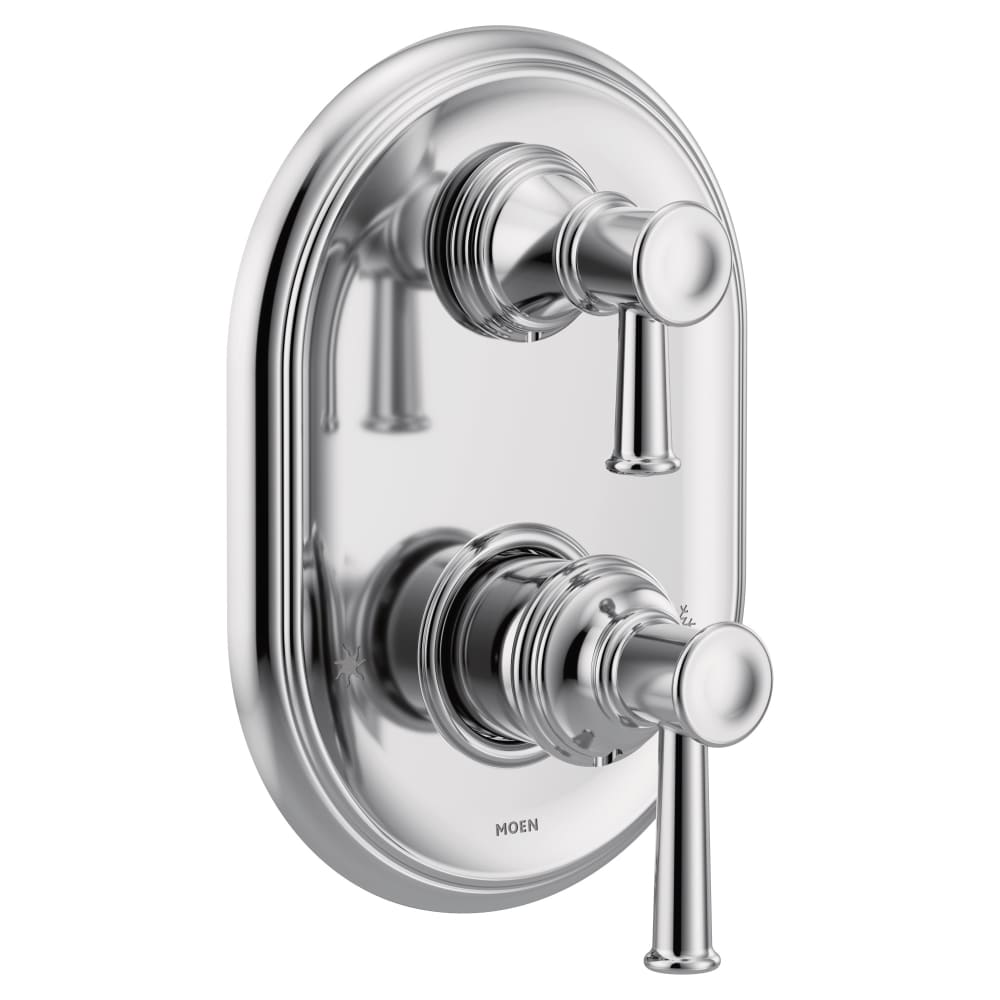 Moen Rizon Single Handle Shower Valve Trim Only-Less Rough-In Valve Matte Black