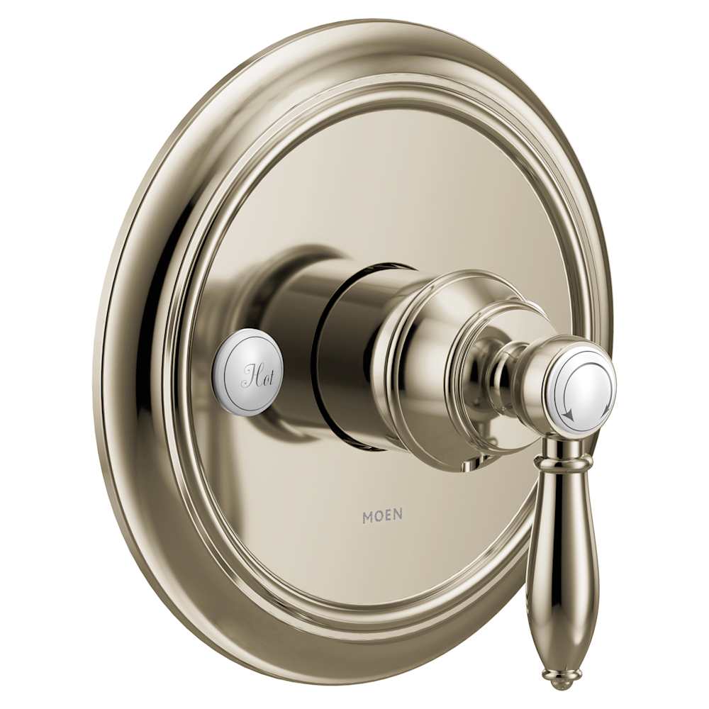 Moen Arris Single Handle Posi-Temp Pressure Balanced Shower Trim with Rain Shower Head (Less Valve) Chrome