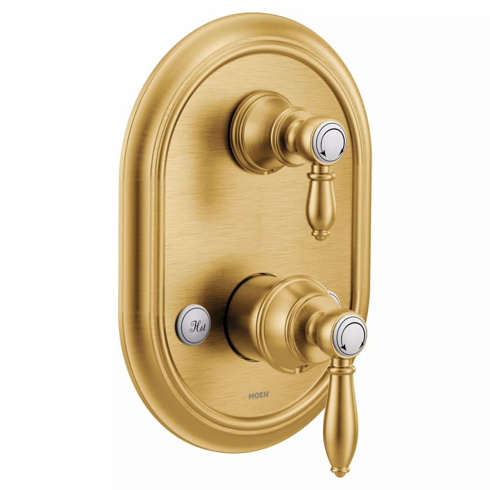 Moen Weymouth Single Handle Posi-Temp Pressure Balanced Valve Trim Only (Less Valve) Brushed Nickel