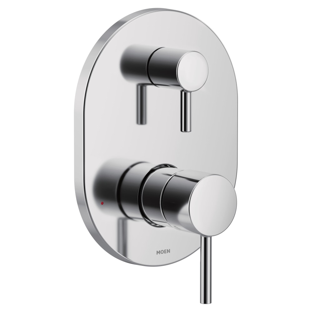 Moen Jase Tub and Shower Trim Package with 1.75 GPM Single Function Shower Head Matte Black