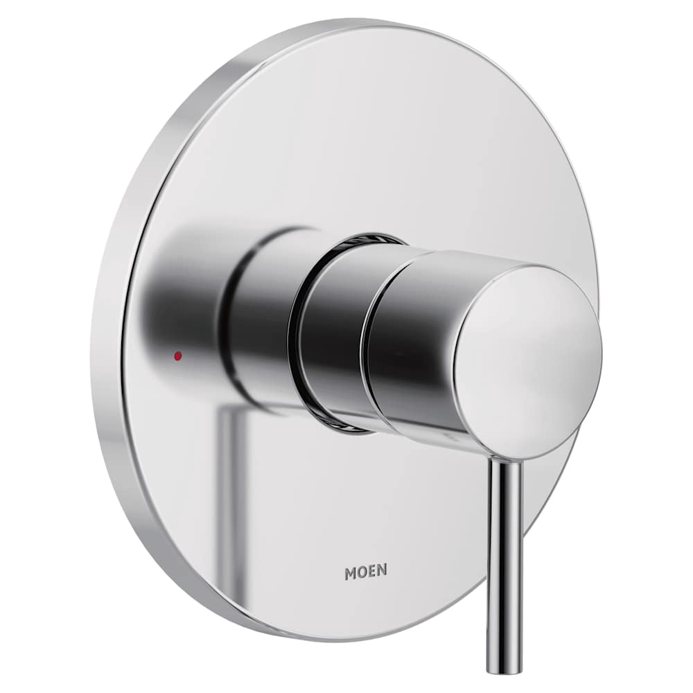 Moen Voss 3 Function Pressure Balanced Valve Trim Only with Double Lever Handles, Integrated Diverter - Less Rough In Chrome