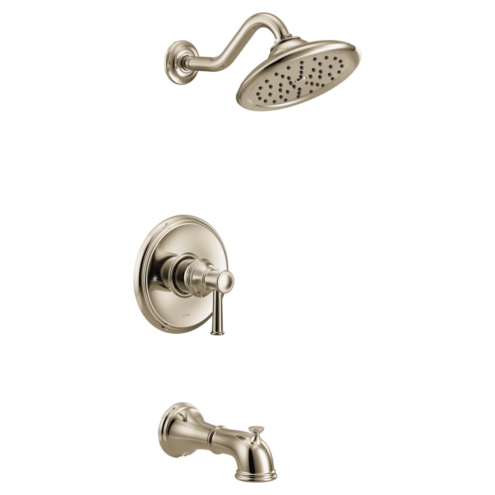 Moen Rizon 3 Function Pressure Balanced Valve Trim Only with Double Lever Handles, Integrated Diverter - Less Rough In Chrome