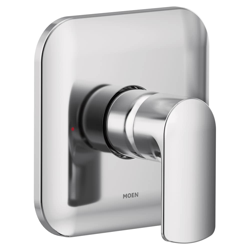 Moen Voss Triple Function Transfer Valve Trim Only with Single Lever Handle - Less Rough In Brushed Nickel