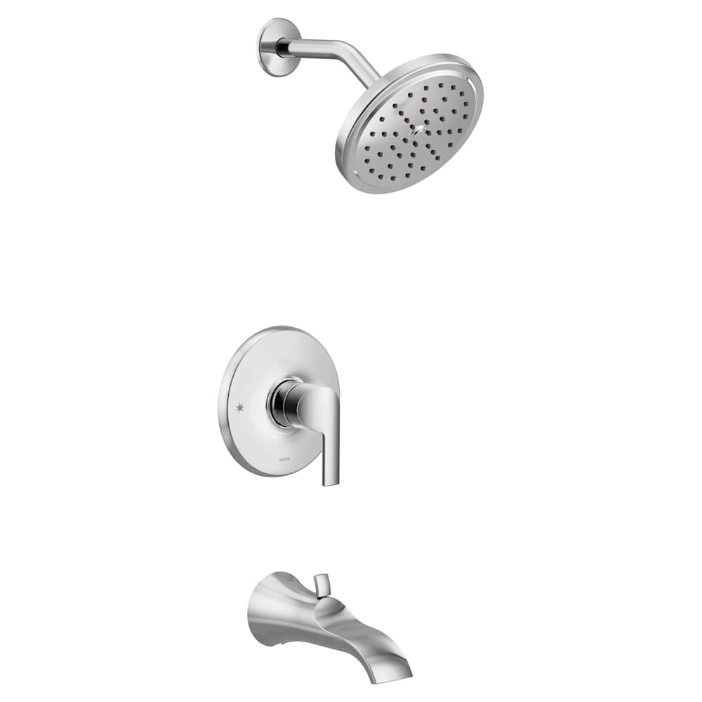 Moen Weymouth Deck Mounted Roman Tub Faucet Trim with Personal Hand Shower and Built-In Diverter (Less Valve) Oil Rubbed Bronze