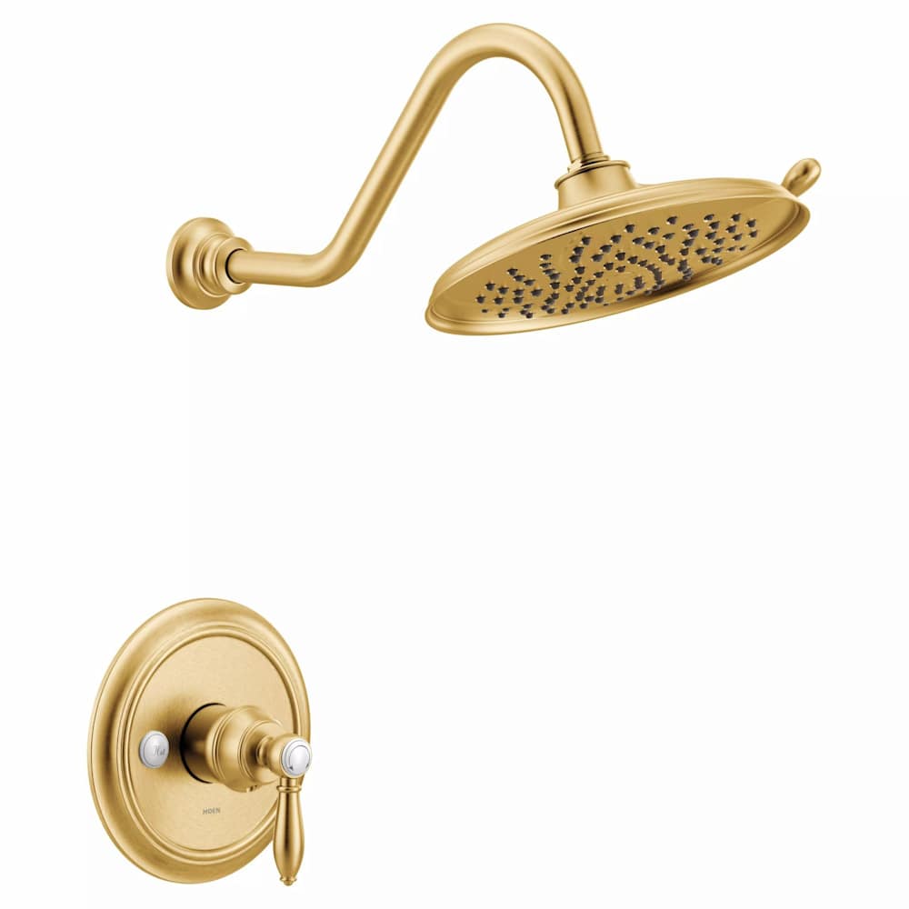 Moen Doux Single Function Posi-Temp Pressure Balanced Shower Trim Only - Less Valve Chrome