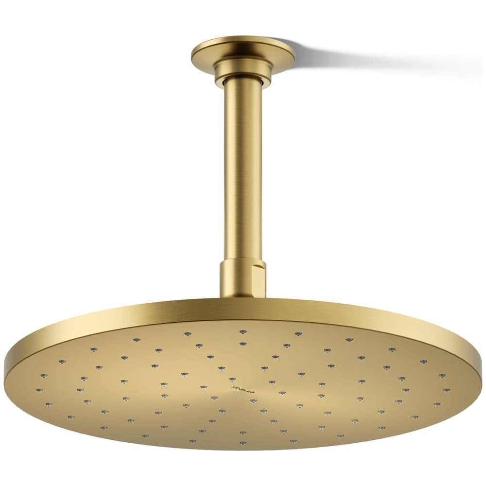 Contemporary Round 10" Single Function 1.75 GPM Rainhead with MasterClean Sprayface and Katalyst Air-Induction Technology