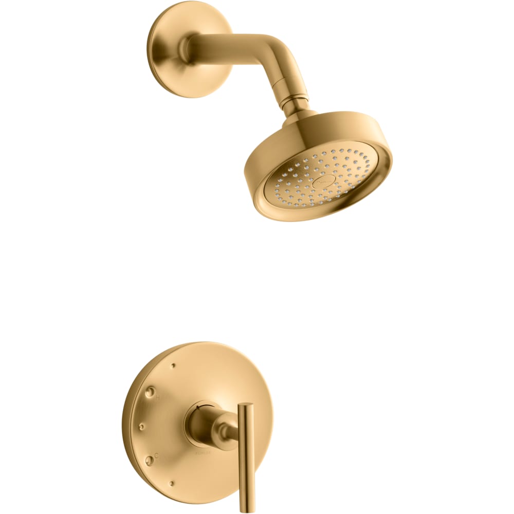 Purist Shower Only Trim Package with 2.5 GPM Single Function Shower Head with MasterClean and Rite-Temp Technologies