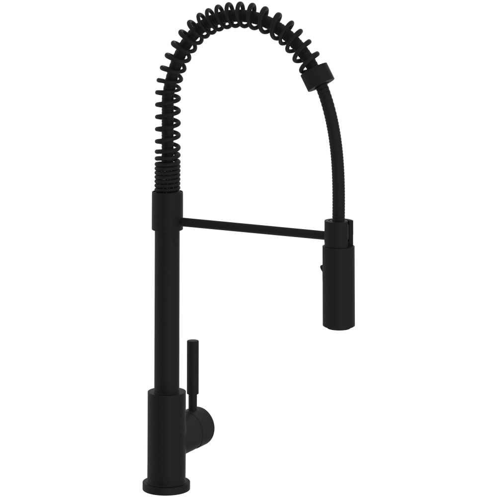 Lux 1.8 GPM Single Hole Pre-Rinse Pull Down Kitchen Faucet