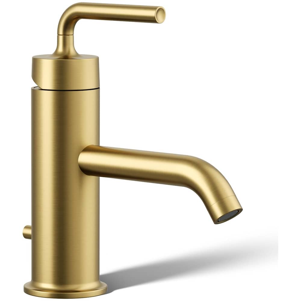 Purist 1.2 GPM Single Hole Bathroom Faucet with Pop-Up Drain Assembly