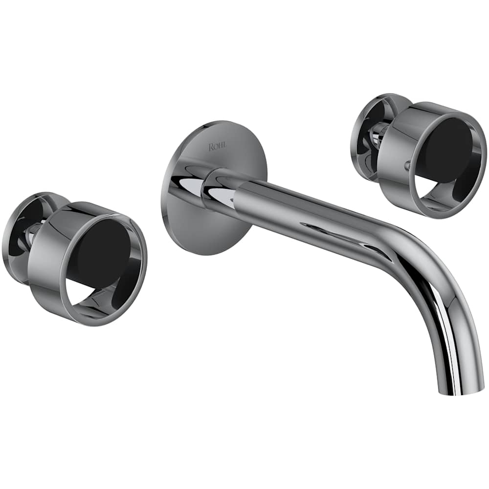 Eclissi 1.2 GPM Wall Mounted Widespread Bathroom Faucet