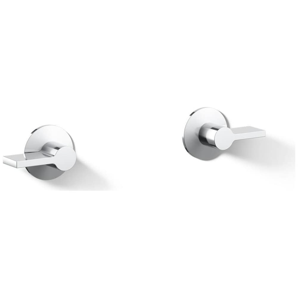 Components Wall Mount Lever Handles Trim for Bathroom Faucet