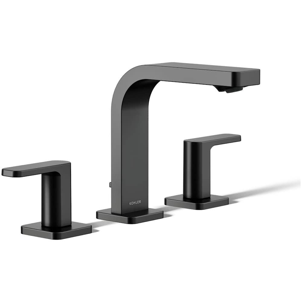 Parallel 1.2 GPM Widespread Bathroom Faucet with Pop-Up Drain Assembly