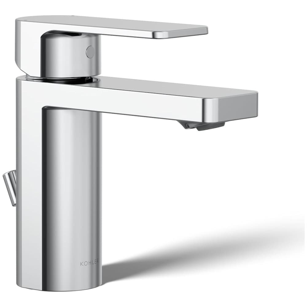 Parallel 1.2 GPM Single Hole Bathroom Faucet with Pop-Up Drain Assembly