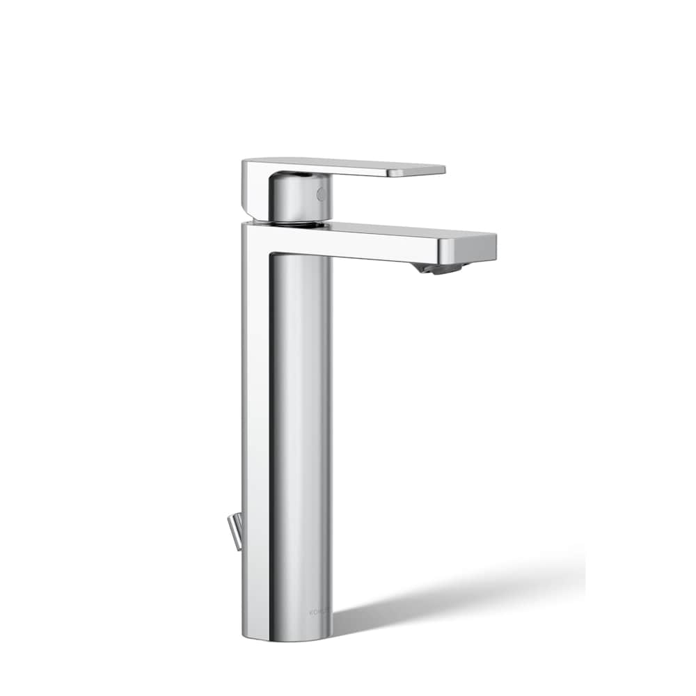 Parallel 1.2 GPM Single Hole Bathroom Faucet with Pop-Up Drain Assembly