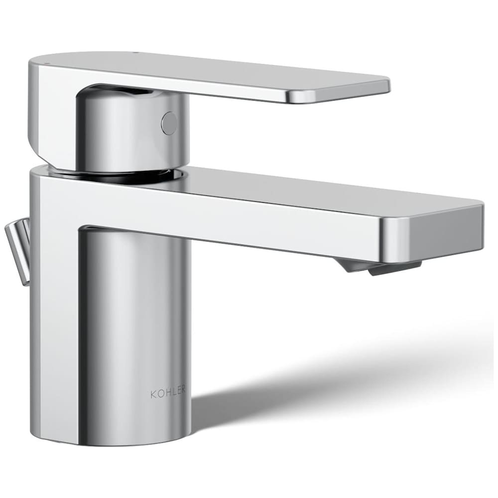 Parallel 1.2 GPM Single Hole Bathroom Faucet with Pop-Up Drain Assembly