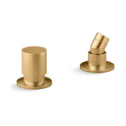 Vibrant Brushed Moderne Brass