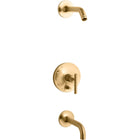 Vibrant Brushed Moderne Brass