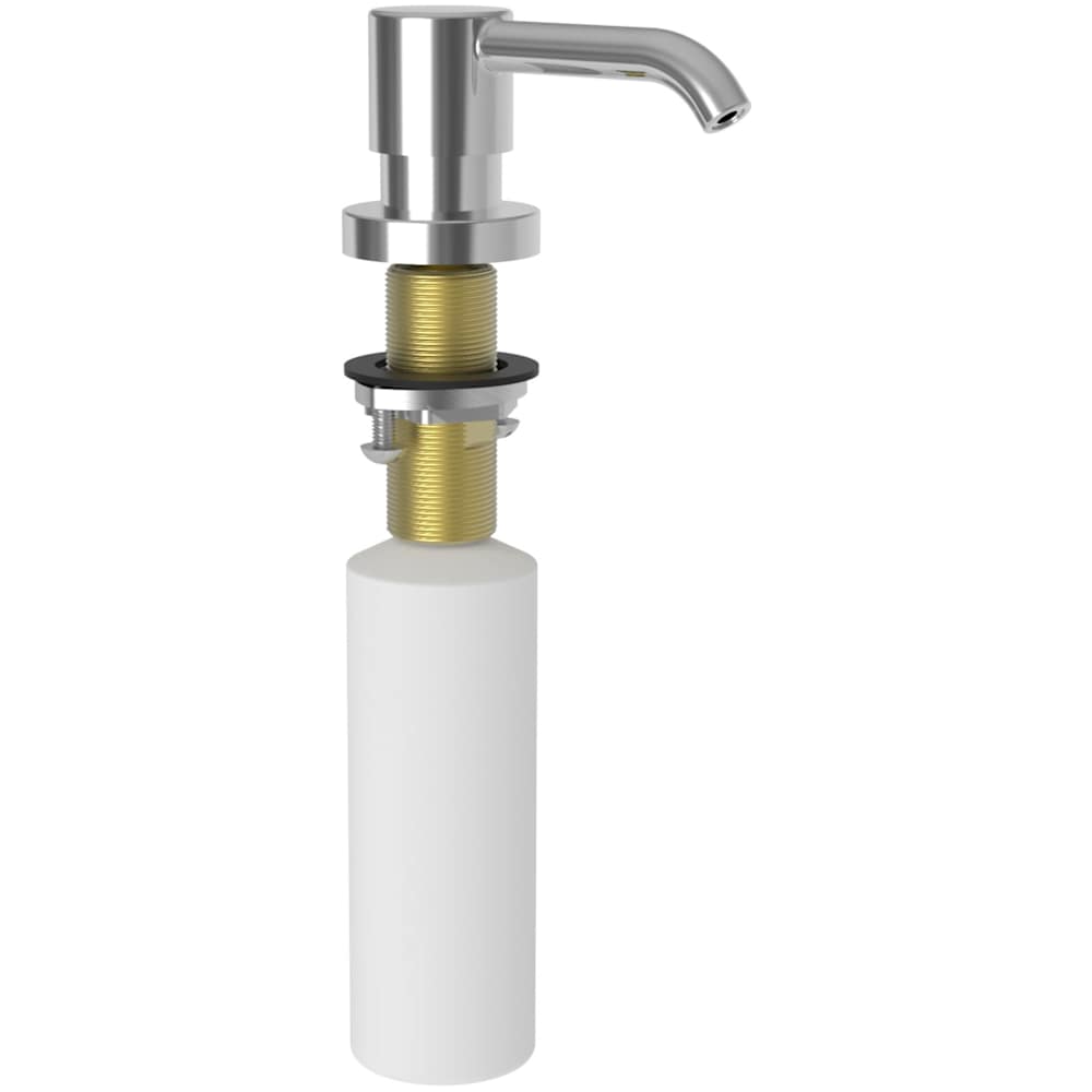 East Linear Deck Mounted Soap Dispenser with 8 oz Capacity