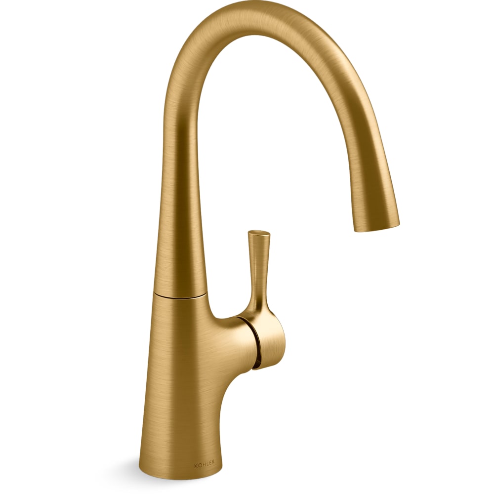 Tempered 1.5 GPM Single Hole Bar Faucet