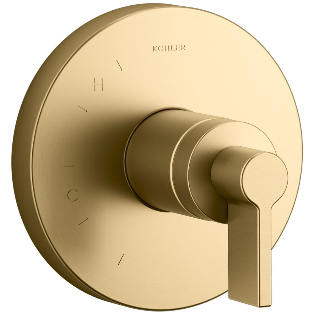 Components Single Function Pressure Balanced Valve Trim Only with Single Lever Handle - Less Rough In