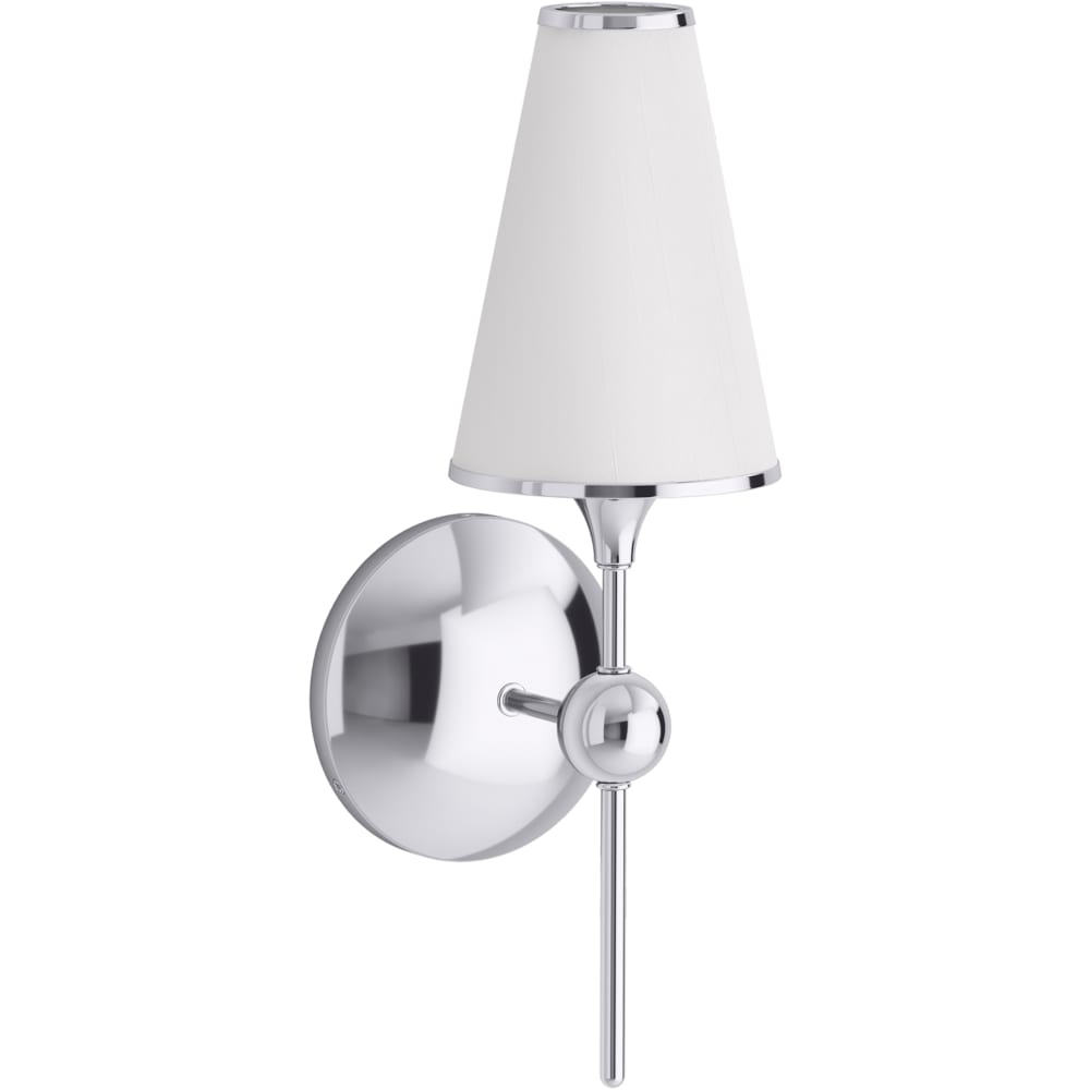 Parohn 17" Tall Fabric Shade Wall Sconce