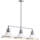 White / Polished Chrome