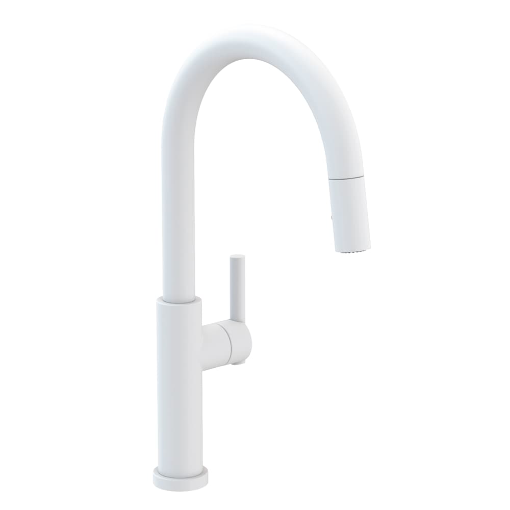 East Linear 1.8 GPM Single Hole Pull Down Kitchen Faucet