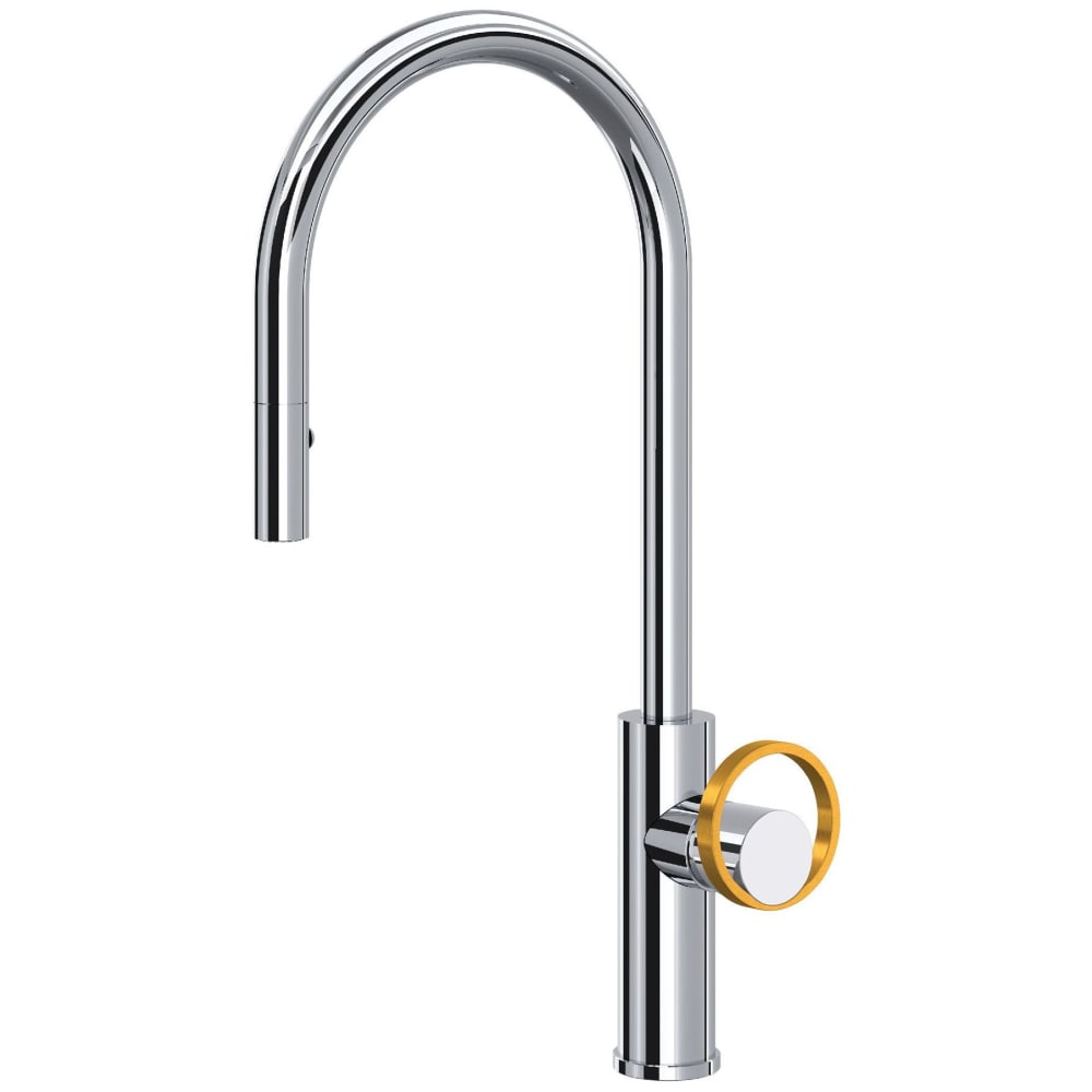 Eclissi 1.75 GPM Single Hole Pull Down Kitchen Faucet