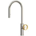 Polished Nickel / Satin Gold