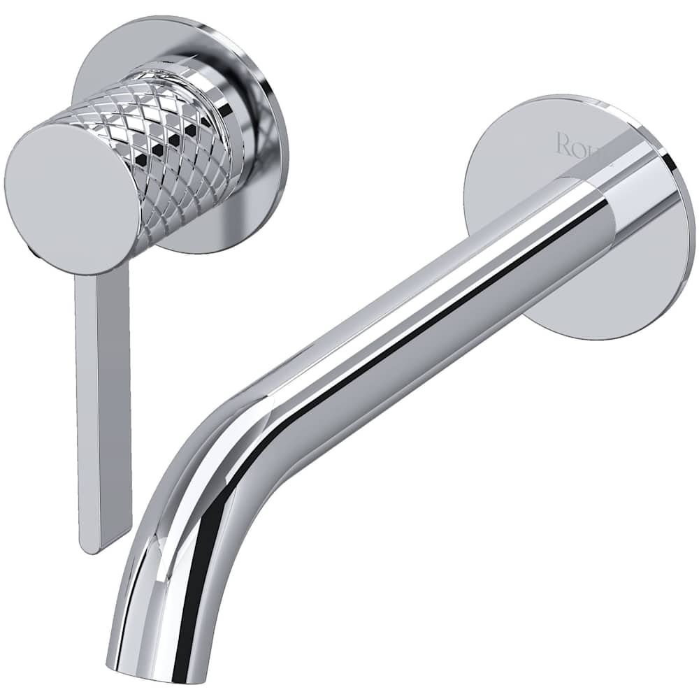 Tenerife 1.2 GPM Wall Mounted Mini-Widespread Bathroom Faucet