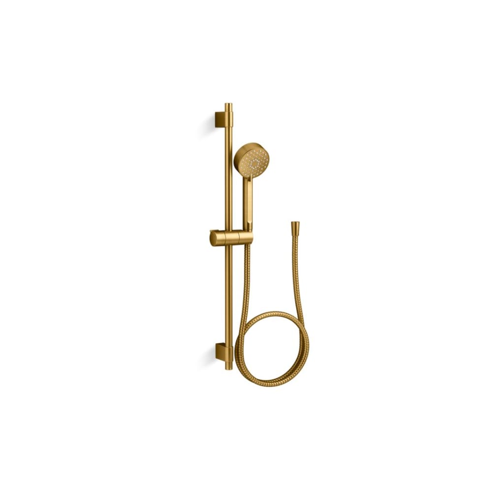 Awaken G90 1.75 GPM Multi Function Hand Shower Package - Includes Slide Bar and Hose