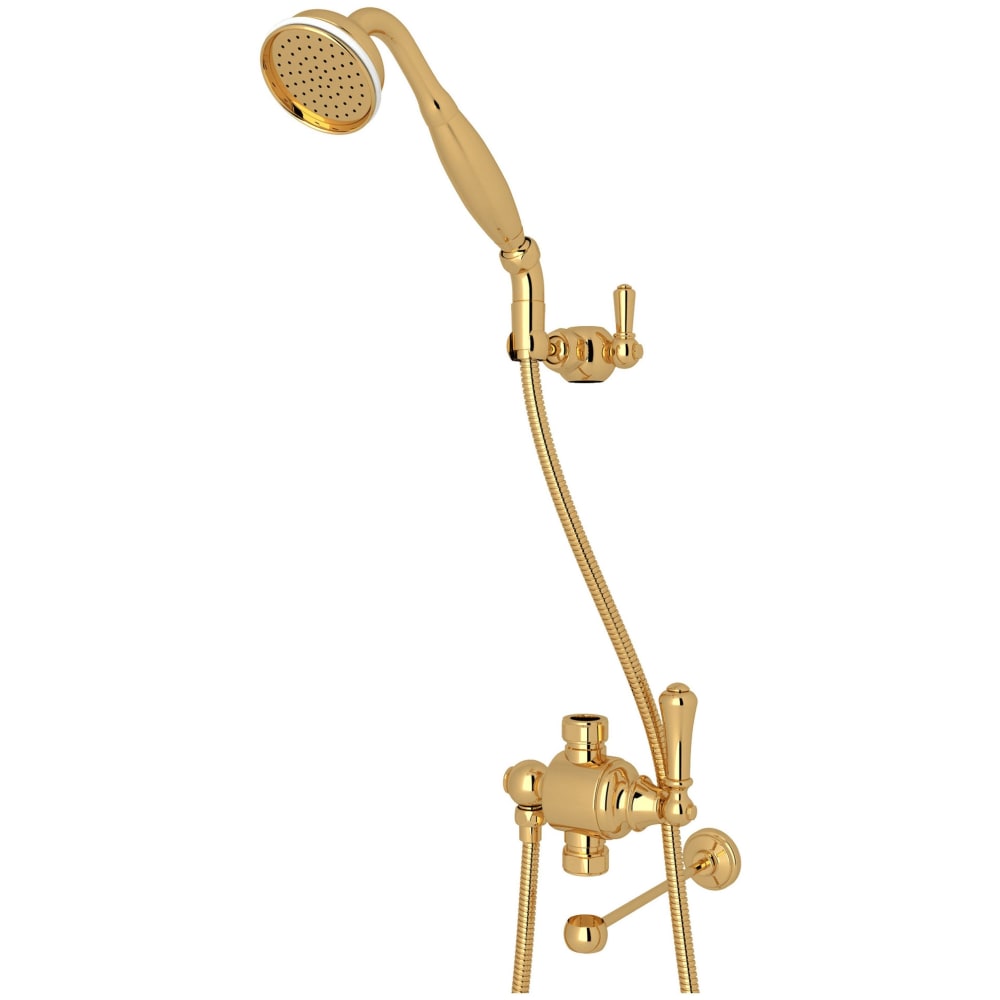 Georgian Era 1.8 GPM Single Function Hand Shower - Includes Hose and Riser Diverter