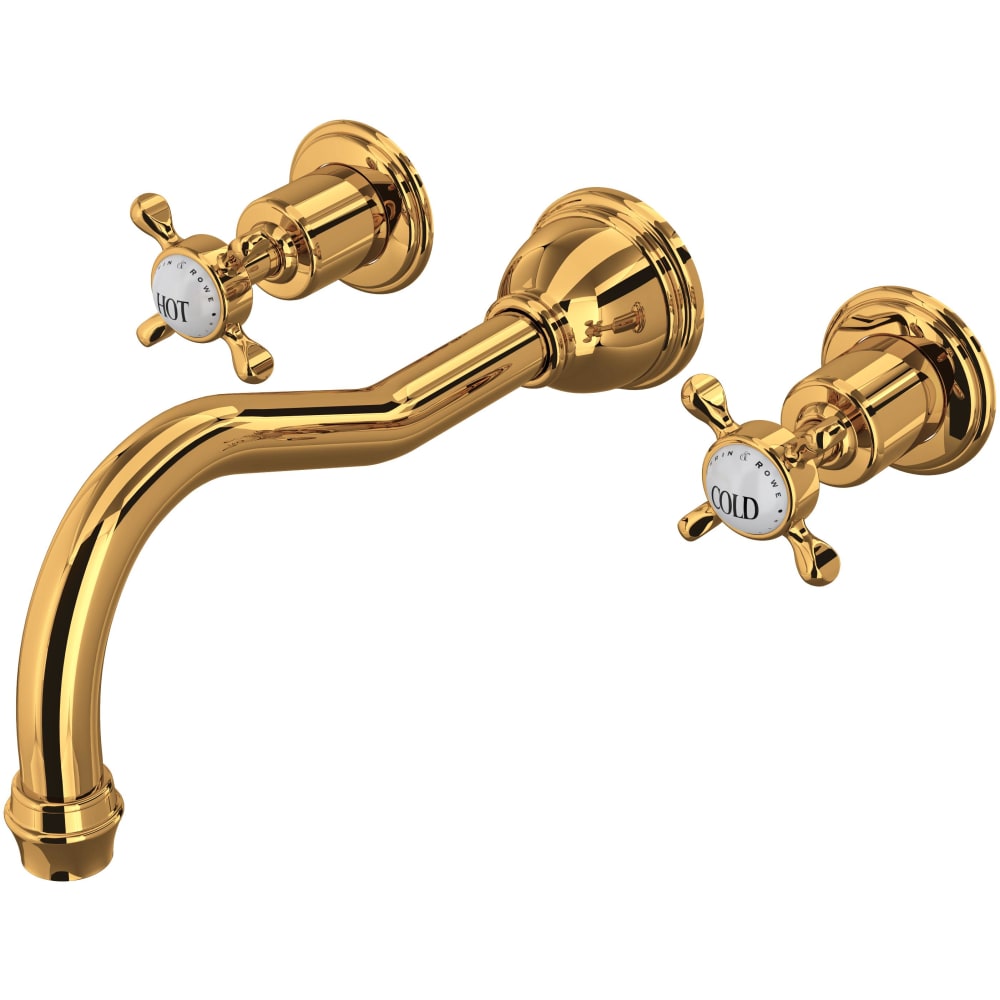 Edwardian Wall Mounted Tub Filler