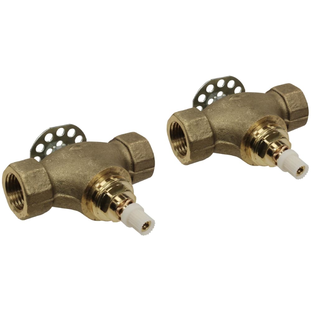 1/2" Rough In Valve for Wall Mount Cross Set