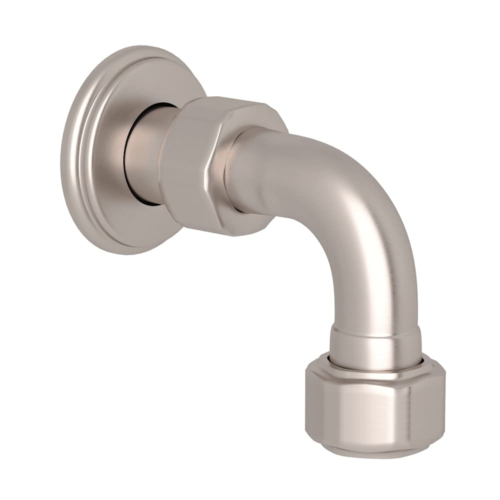 Exposed Thermostatic Valve Return Elbow