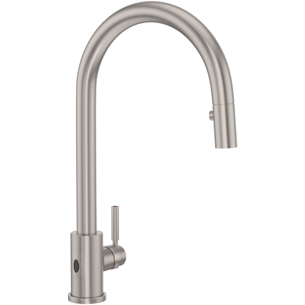 Holborn 1.8 GPM Touchless Single Hole Pull Down Kitchen Faucet