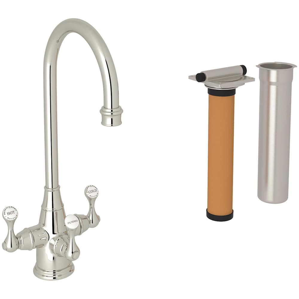 Georgian Era 1.5 GPM Hot and Cold Water Dispenser with Filter