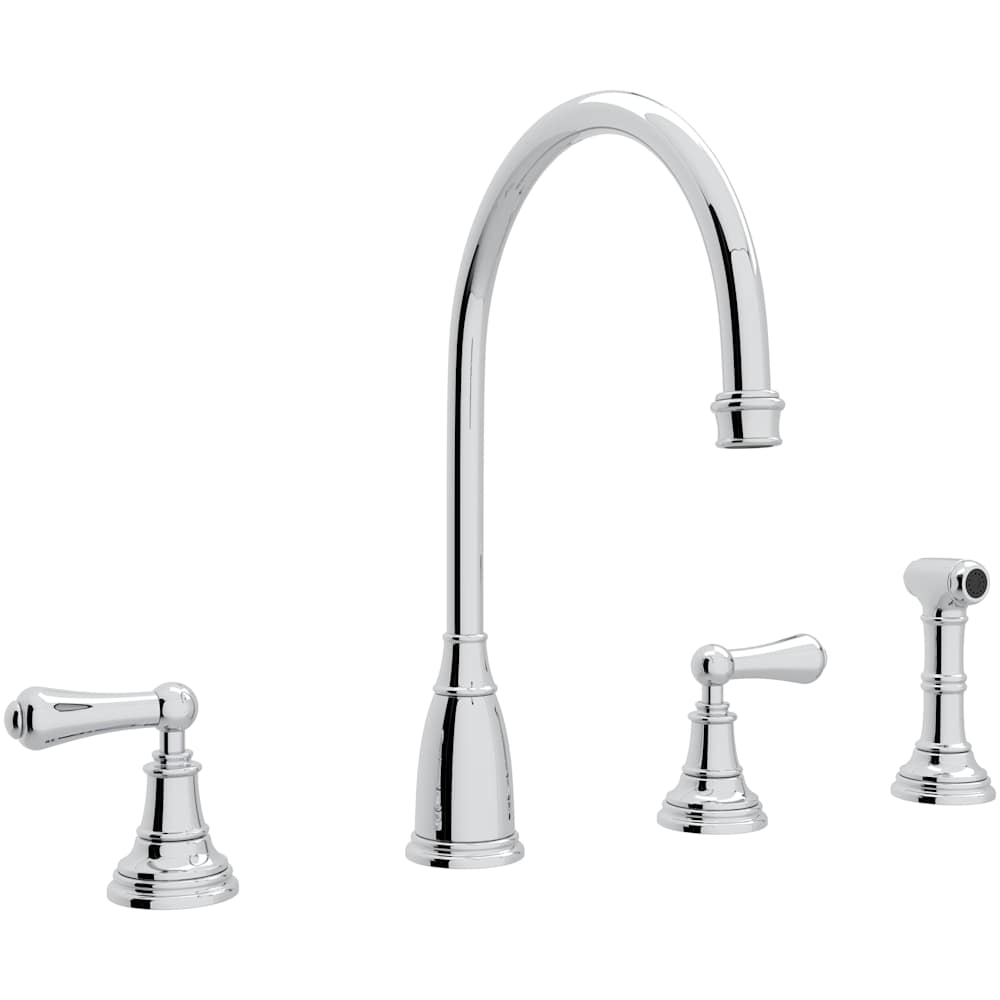 Georgian Era 1.8 GPM Widespread Kitchen Faucet - Includes Side Spray
