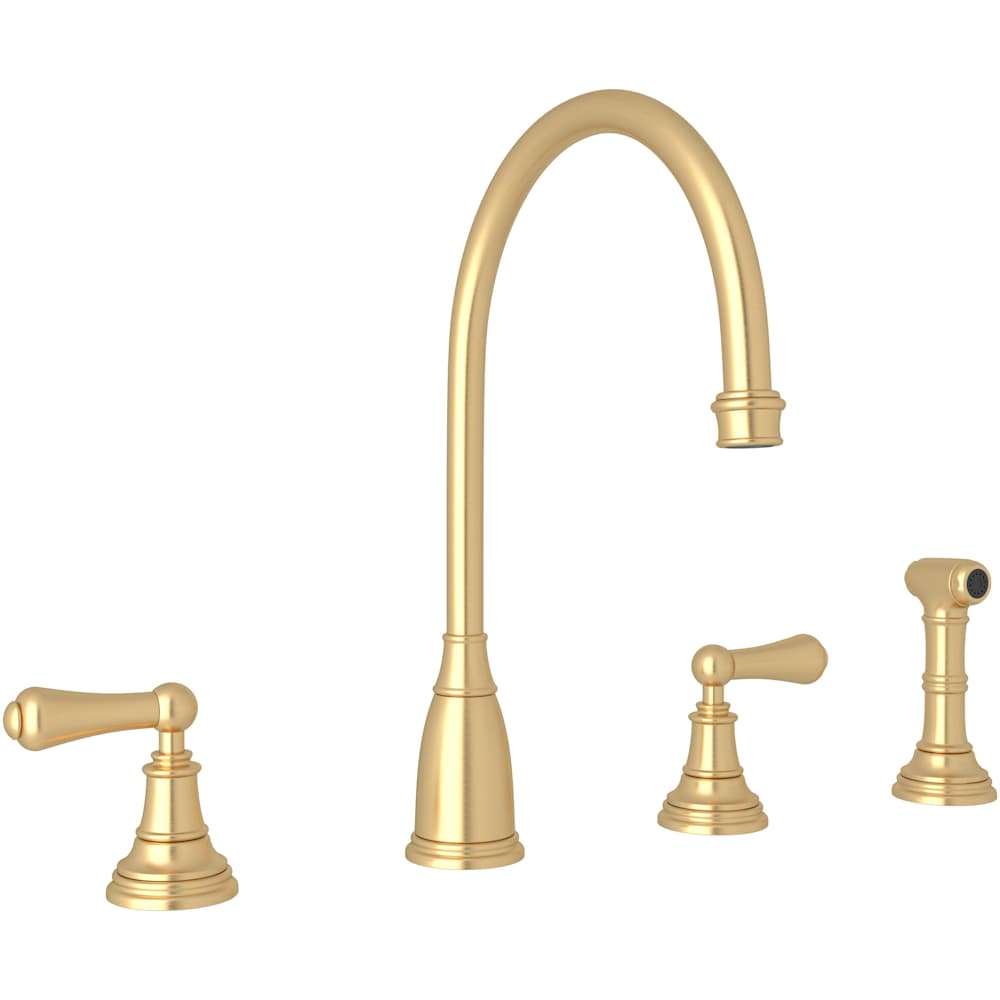 Georgian Era 1.8 GPM Widespread Kitchen Faucet - Includes Side Spray
