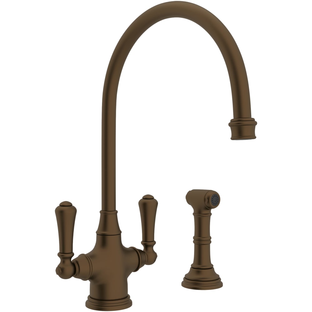 Georgian Era 1.8 GPM Single Hole Kitchen Faucet - Includes Side Spray