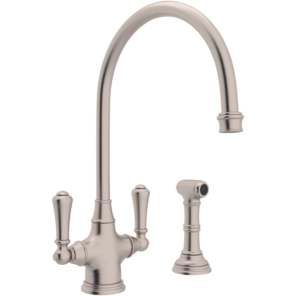 Georgian Era 1.8 GPM Single Hole Kitchen Faucet - Includes Side Spray