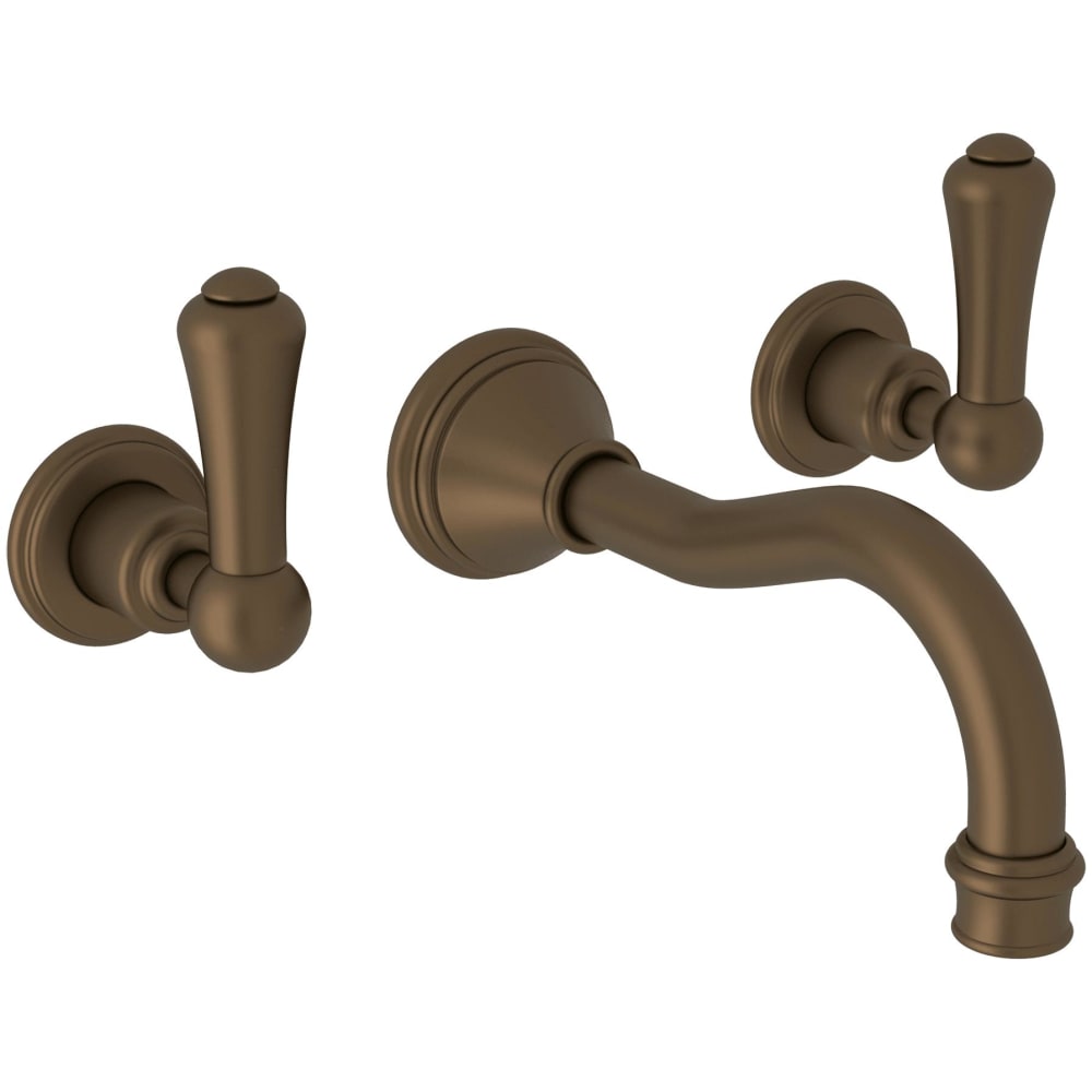 Georgian Era 1.2 GPM Wall Mounted Widespread Bathroom Faucet