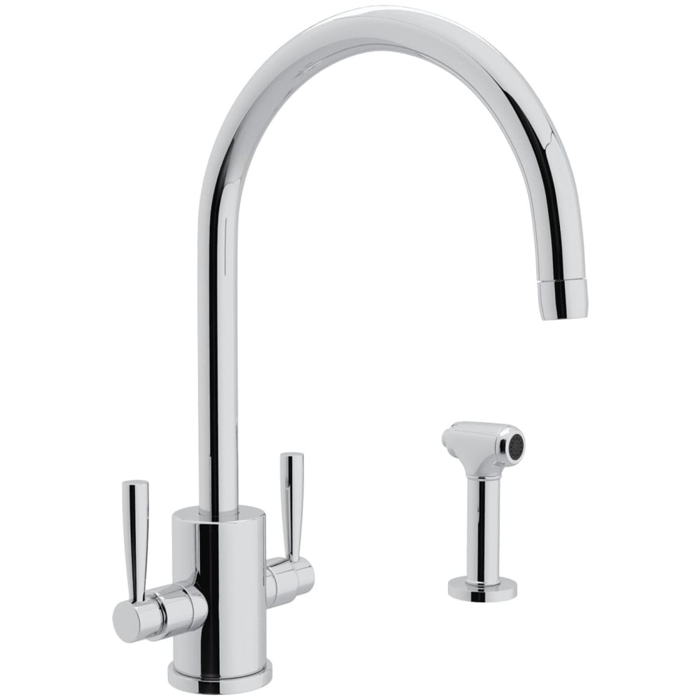 Holborn 1.8 GPM Single Hole Kitchen Faucet - Includes Side Spray