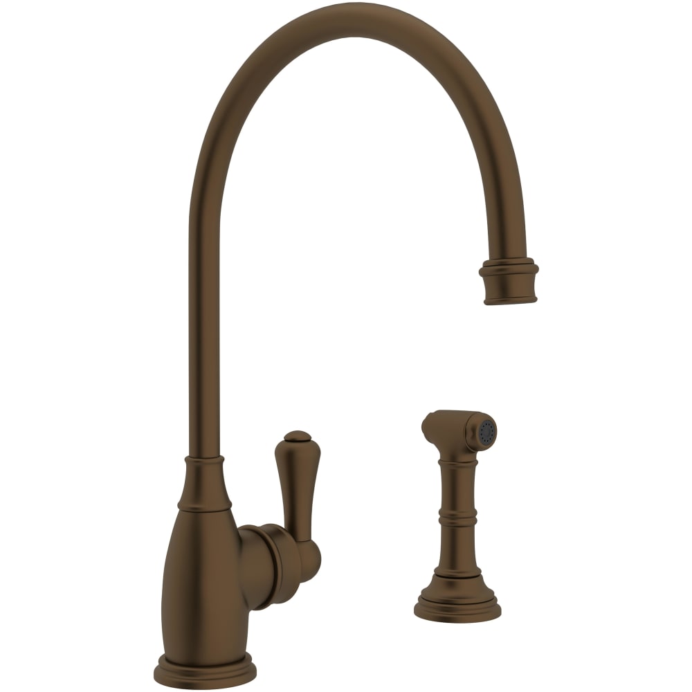 Georgian Era 1.8 GPM Single Hole Kitchen Faucet - Includes Side Spray