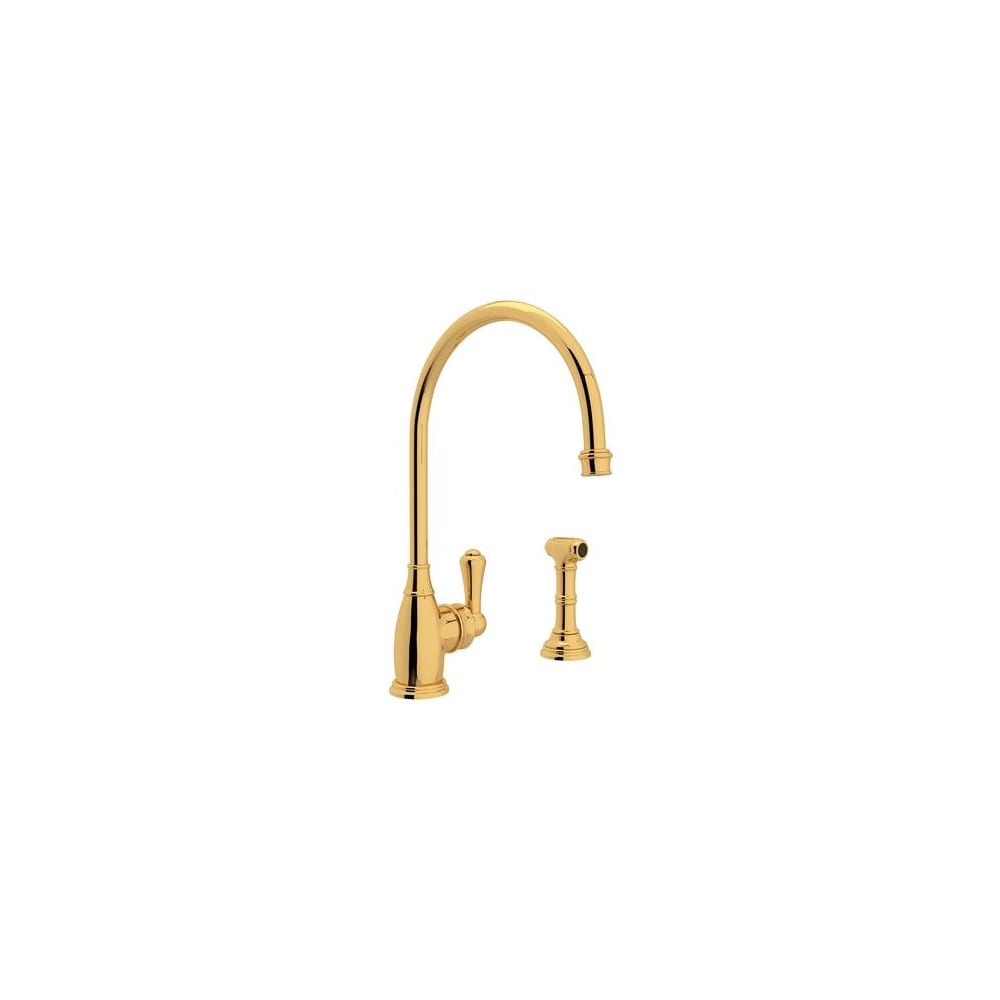 Georgian Era 1.8 GPM Single Hole Kitchen Faucet - Includes Side Spray