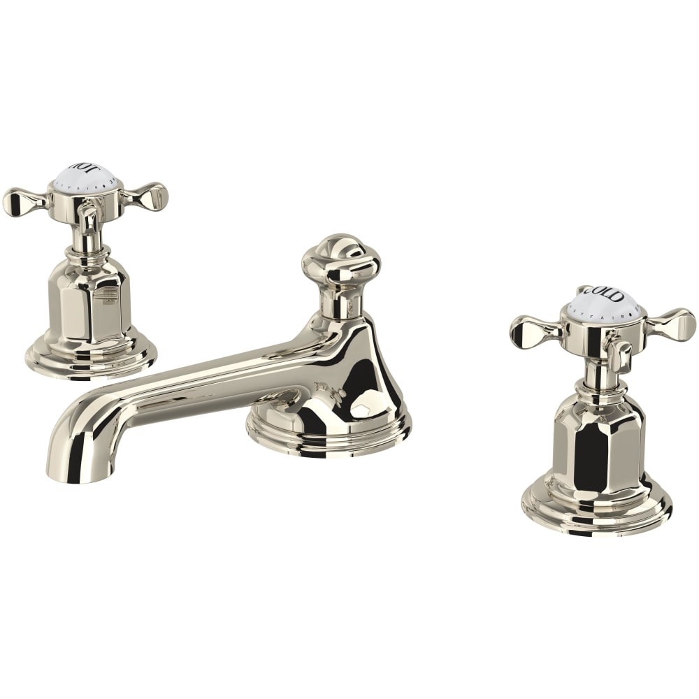 Edwardian 1.2 GPM Widespread Bathroom Faucet with Pop-Up Drain Assembly