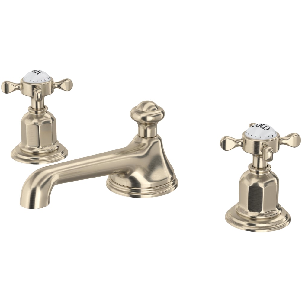 Edwardian 1.2 GPM Widespread Bathroom Faucet with Pop-Up Drain Assembly