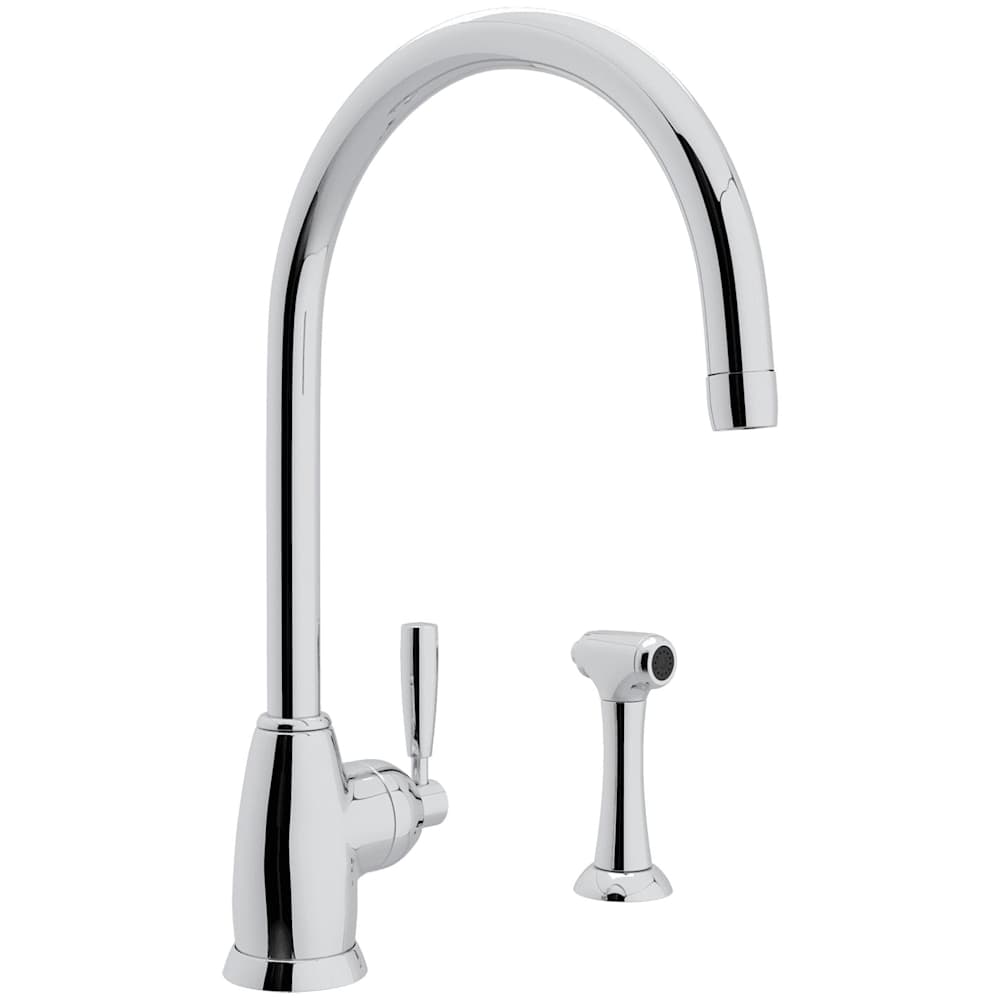 Holborn 1.8 GPM Single Hole Kitchen Faucet - Includes Side Spray