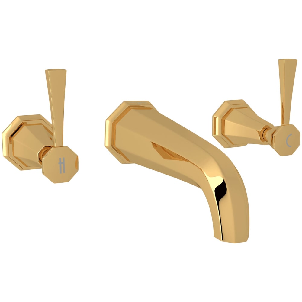 Deco 1.2 GPM Wall Mounted Widespread Bathroom Faucet